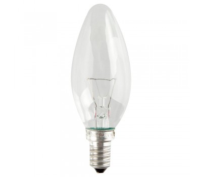 Лампа накаливания Osram свеча E14 60 Вт свет тёплый белый