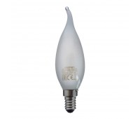 Лампа светодиодная Lexman «Свеча на ветру», E14, 4.5 Вт, 470 Лм, свет тёплый белый, матовая колба