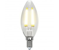 Лампа светодиодная Uniel свеча E14 6 Вт 500 Лм, свет холодный