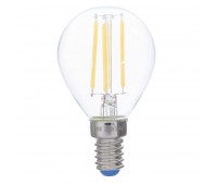 Лампа светодиодная филаментная Airdim, форма шар, E14 5 Вт 500 Лм свет холодный