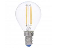 Лампа светодиодная филаментная Airdim, форма шар, E14 5 Вт 500 Лм свет тёплый