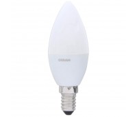 Лампа светодиодная Osram «Свеча», E14, 6.5 Вт, 550 Лм, свет тёплый белый