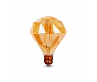 Лампа светодиодная Gauss Filament Diamond E27 5 Вт 450 Лм свет тёплый белый