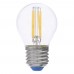 Лампа светодиодная филаментная Airdim, форма шар, E27 5 Вт 500 Лм свет холодный