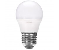Лампа светодиодная Osram «Шар», E27, 6.5 Вт, 550 Лм, свет холодный белый