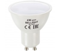 Лампа светодиодная Bellight MR16 GU10 4Вт 270 Лм свет холодный белый