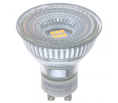 Лампа светодиодная Lexman GU10 5 Вт 460 Лм 2700 K свет тёплый белый