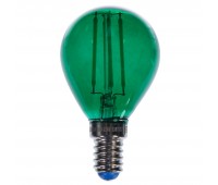Лампа светодиодная Uniel Color шар E14 5 Вт свет зеленый