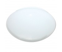 Светильник настенно-потолочный Полусфера 2xE27x60 Вт, IP20, металл/пластик, цвет белый