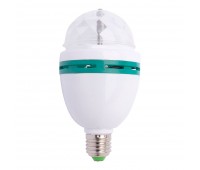 Лампа светодиодная Volpe Disco E27 3 Вт свет RGB