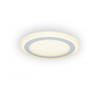 Светильник встраиваемый светодиодный Gauss Backlight BL118 круглый 12/4 Вт 3000 K, алюминий/акрил, цвет белый