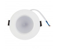 Светильник встраиваемый светодиодный Volpe Q261, 5 Вт, 4000 К, цвет белый, свет холодный белый