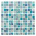 Мозаика Artens «Wave», 30х30 см, стекло, цвет голубой