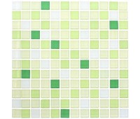 Мозаика Artens «Shaker», 30х30 см, стекло, цвет зелёный
