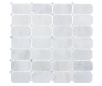 Мозаика Artens «White», 30х30 см, мрамор, цвет белый