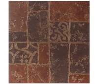Керамогранит «Грес Рустик Бастион 4» 40х40 см 1.76 м2 цвет коричневый
