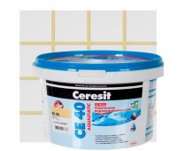 Затирка цементная Ceresit CE 40 2 кг цвет сахара