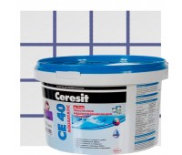 Затирка цементная Ceresit CE 40/2 водоотталкивающая цвет фиалка