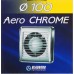 Вентилятор осевой Blauberg 100 Aero Chrome D100 мм 14 Вт