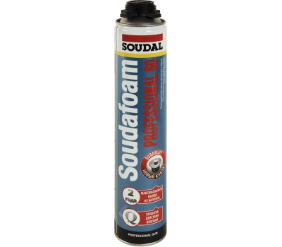 Пена монтажная пистолетная Soudal Professional 60 профессиональная 750 мл