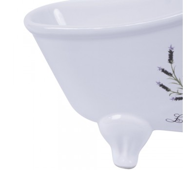 Ванночка Lavender, керамика, цвет белый