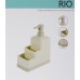 Диспенсер для жидкого мыла с держателем для губки Rio