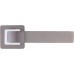 Ручка дверная на розетке ORION QR/HD SN/CP-3, цвет матовый никель/хром