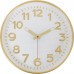 Часы настенные "Золото" цвет белый диаметр 30 см