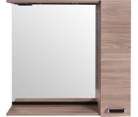 Шкаф зеркальный «Торонто» 75 см, цвет швейцарский вяз