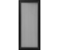 Витрина «Лайн», 40х92 см, алюминий/стекло, цвет чёрный
