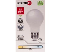 Лампа светодиодная Lexman E27 9.7 Вт 806 Лм 4000 K свет нейтральный