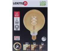 Лампа светодиодная Lexman E27 4,5 Вт свет янтарный