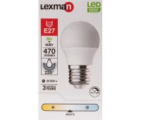 Лампа светодиодная Lexman E27 5 Вт 470 Лм 4000 K свет нейтральный