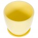 Горшок цветочный «Колор гейм», керамика, 0.8 л, 12 см, цвет жёлтый