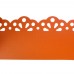 Лента бордюрная декоративная «Naterial» высота 20 см цвет оранжевый