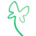 Держатель для орхидей, цвет зелёный
