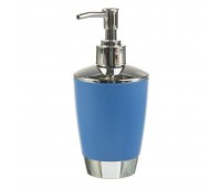 Дозатор для жидкого мыла настольный «Альма» пластик цвет синий