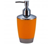 Дозатор для жидкого мыла настольный «Альма» пластик цвет оранжевый