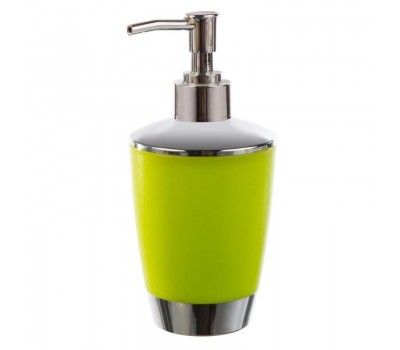 Дозатор для жидкого мыла настольный «Альма» пластик цвет зелёный