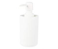 Дозатор для жидкого мыла настольный Vidage «Parma» пластик цвет белый