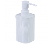 Дозатор для жидкого мыла настольный «Roundy» пластик цвет белый