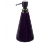 Дозатор для жидкого мыла настольный «Veta» керамика цвет фиолетовый