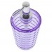 Дозатор для жидкого мыла настольный цвет фиолетовый