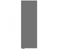 Шкаф подвесной «Авангард» 30x90 см цвет серый