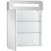 Шкаф зеркальный «Аврора» 70 см цвет белый