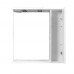 Шкаф зеркальный «Палермо» 75 см цвет белый