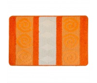 Коврик для ванной комнаты «Hurrem» 50х80 см цвет оранжевый