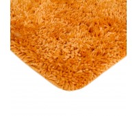 Коврик для ванной комнаты «Shaggy» 70х100 см цвет оранжевый
