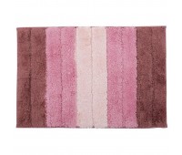 Коврик для ванной комнаты «Градиент» 40х60 см цвет розовый