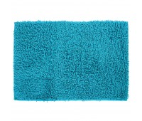 Коврик для ванной комнаты «Crazy» 50x70 см цвет голубой